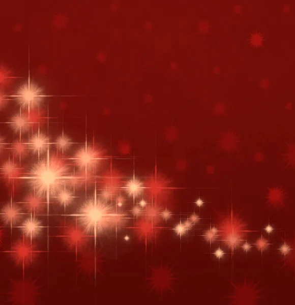 Weihnachten Glänzenden Hintergrund Mit Schneeflocken — Stockfoto