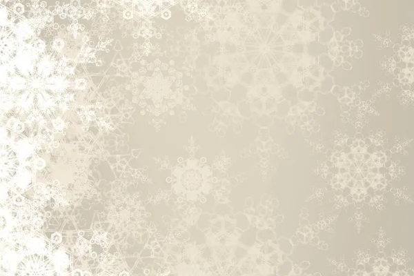 Abstract Seamless Background Snowflakes — Stock Photo, Image