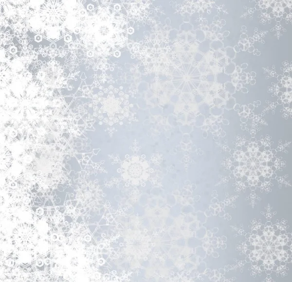 Abstract Seamless Background Snowflakes — Stock Photo, Image