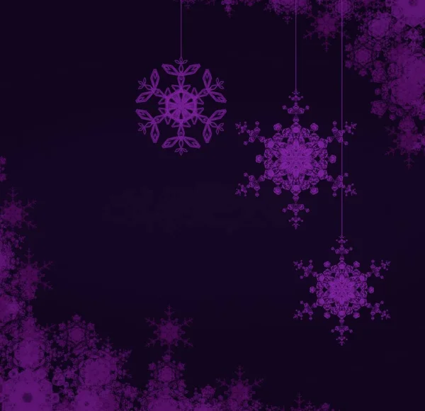 Abstract Christmas Background Snowflakes — Stock Photo, Image