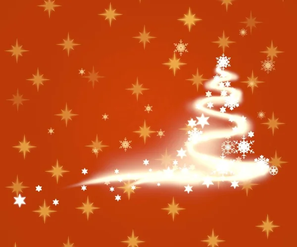 Vector Navidad Fondo Con Copos Nieve —  Fotos de Stock
