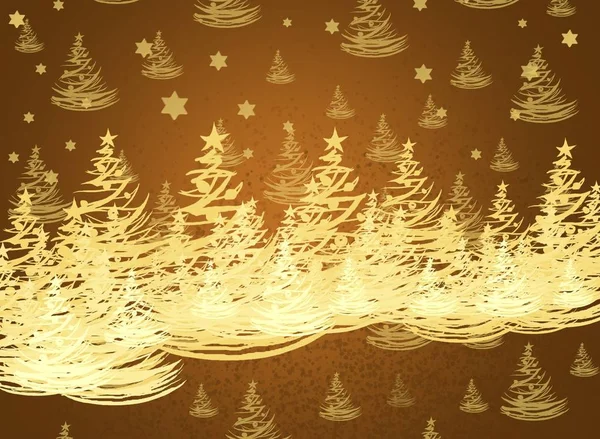 Векторная Иллюстрация Рождественской Елки — стоковое фото