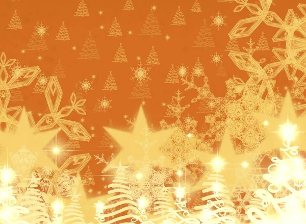 Hintergrund Eines Weihnachtsbaums — Stockfoto