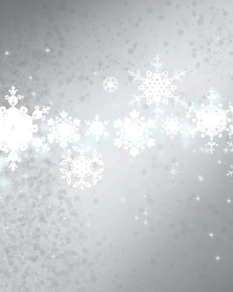 Abstract Seamless Background Snowflakes — Stock Photo, Image