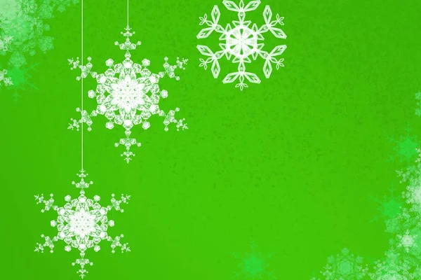 Christmas Shiny Background Snowflakes — Stock Photo, Image