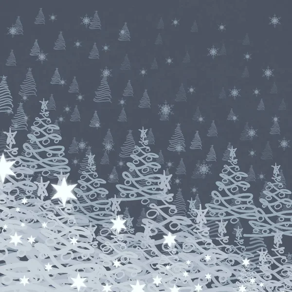 カラフルな抽象的なメリークリスマスの背景 — ストック写真