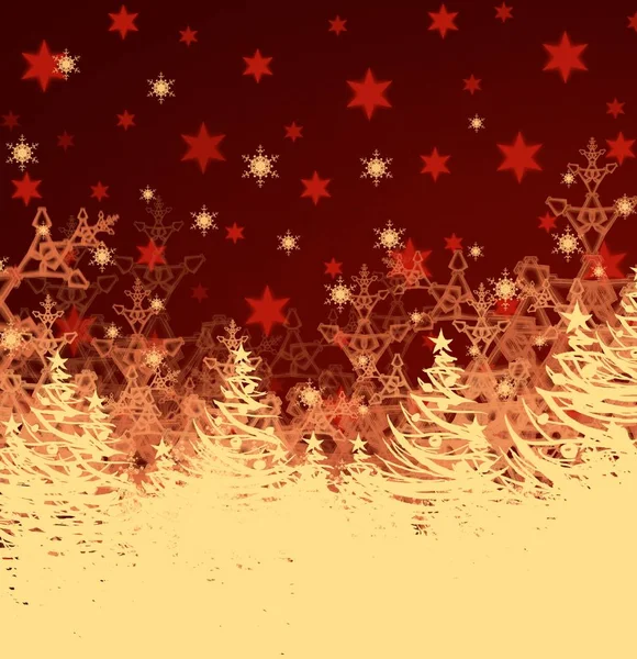 Abstract Seamless Background Snowflakes — Stock Photo, Image