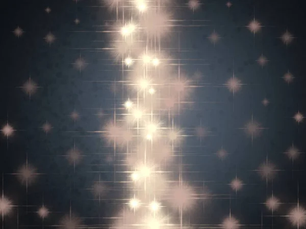 Abstract Kerstmis Achtergrond Met Verlichting — Stockfoto