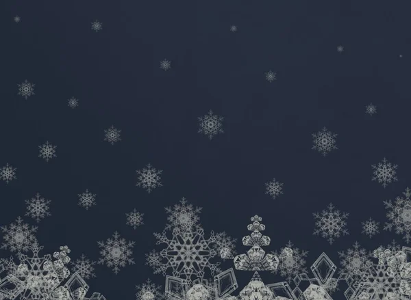 Abstract Seamless Background Snowflakes — Stock Photo, Image