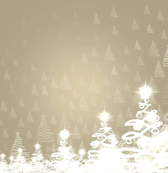 Vector Navidad Fondo Con Copos Nieve —  Fotos de Stock