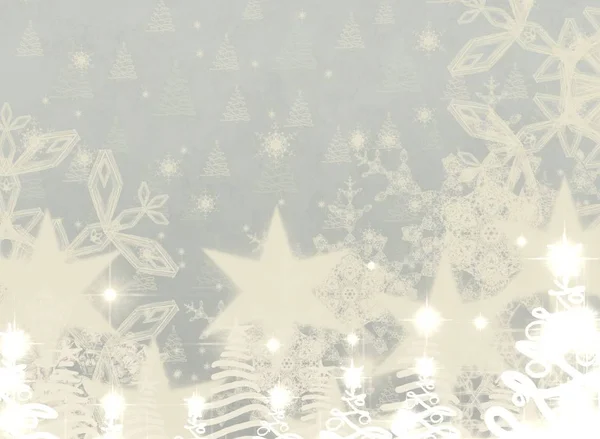 Abstract Seamless Background Snowflakes — Stock Photo, Image