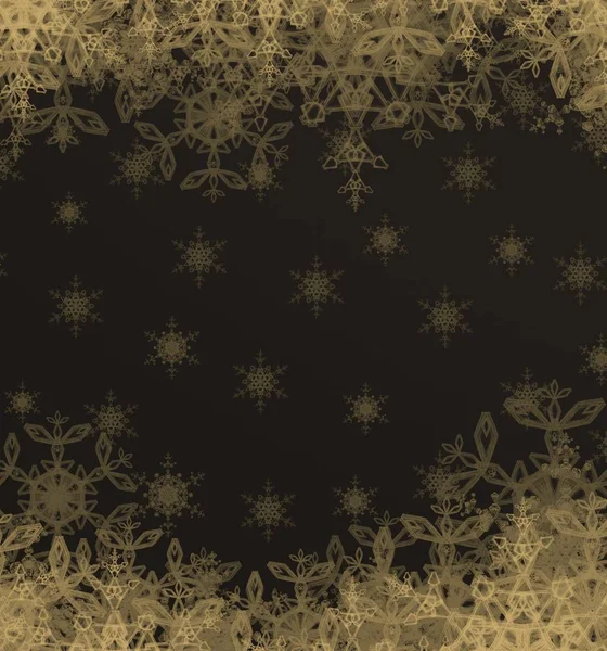 Christmas Shiny Background Snowflakes — Stock Photo, Image