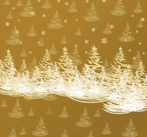 Векторный Рождественский Фон Снежинками — стоковое фото