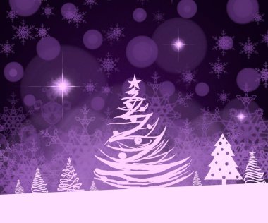 soyut bulanıklık Noel arka plan 