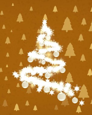 parlak Noel arka plan