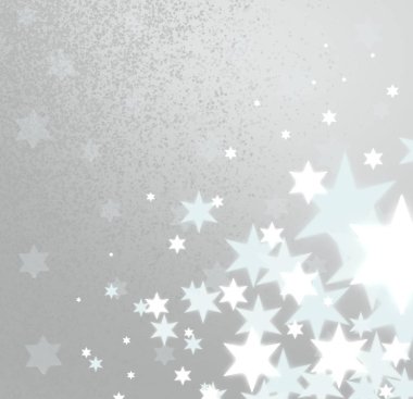 Kar taneleriyle soyut noel arkaplanı