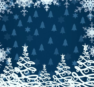 Kış tatil arka plan 