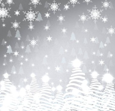 Kar taneli vektör noel arkaplanı