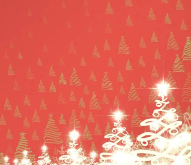 parlak Noel arka plan