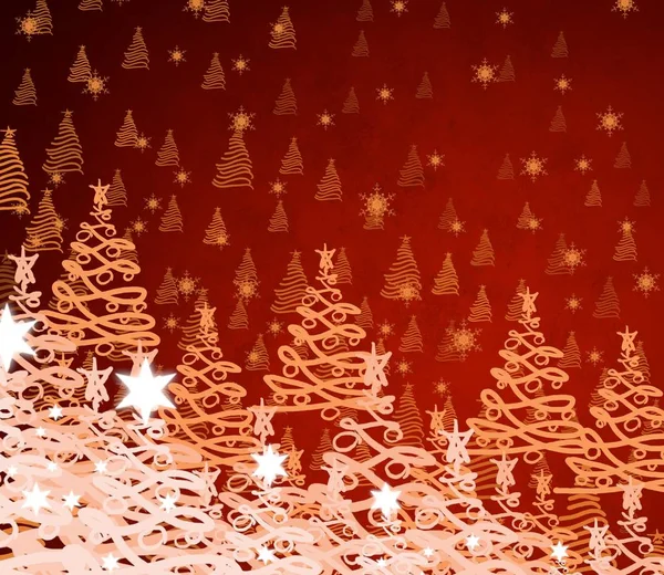 Absztrakt Háttér Karácsonyi Csillag — Stock Fotó