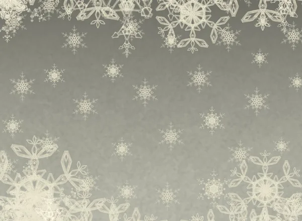 Abstract Seamless Background Snowflakes — Stock Photo, Image