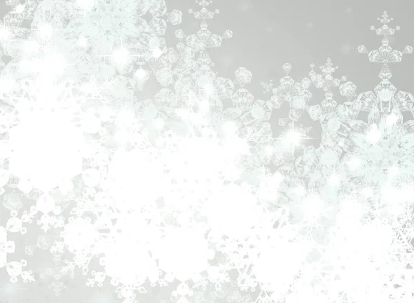 Abstracte Grunge Achtergrond Met Sneeuwvlokken — Stockfoto