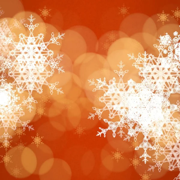 Nieuwjaar Thema Achtergrond Winter Wallpaper — Stockfoto