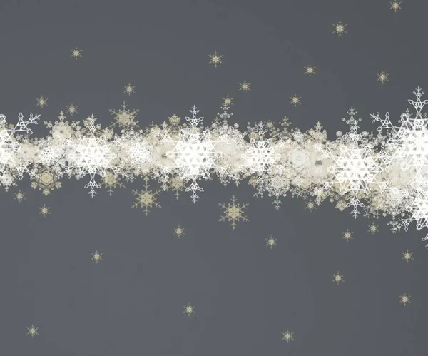 Abstract Seamless Background Snowflakes — Stock Photo, Image