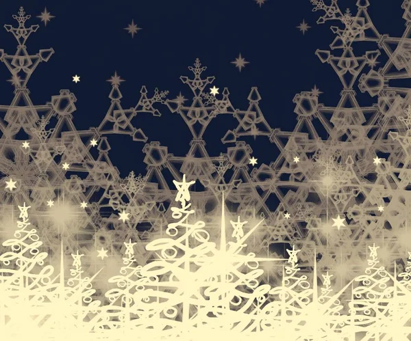 Färgglada Abstrakt God Jul Bakgrund — Stockfoto