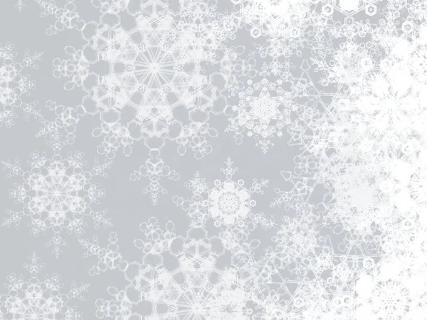 Abstrato Grunge Fundo Com Flocos Neve — Fotografia de Stock