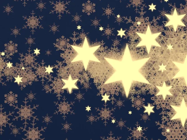 Karácsonyi Égbolt Háttér Csillagokkal — Stock Fotó
