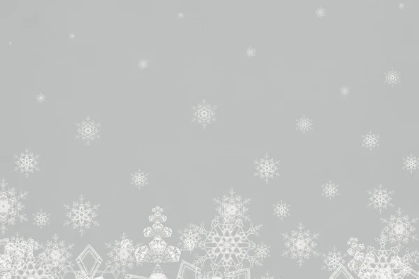 눈송이와 크리스마스 — 스톡 사진