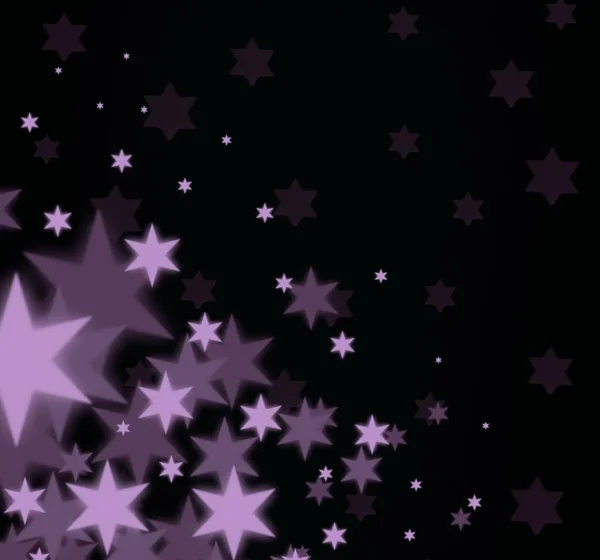 Fondo Oscuro Abstracto Con Estrellas —  Fotos de Stock