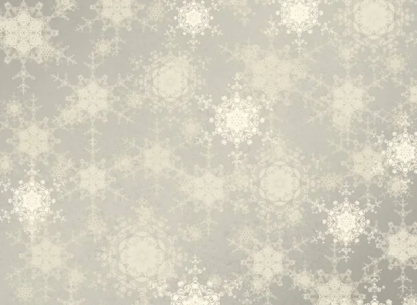 Abstract Christmas Background Snowflakes — Stock Photo, Image