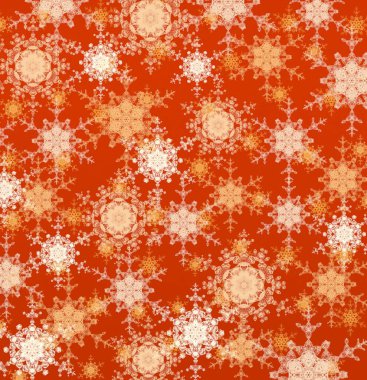 Kar taneleriyle soyut noel arkaplanı