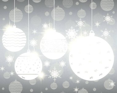 şenlikli ve parlak noel arka plan