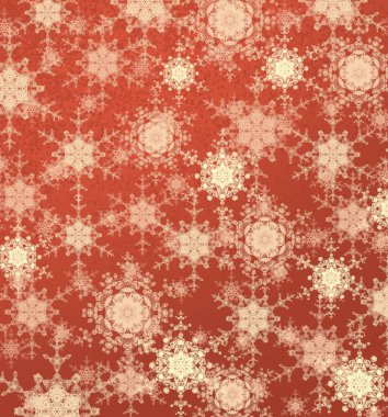 Kar taneleriyle soyut noel arkaplanı