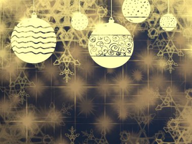 altın yaprakları ile soyut arka plan