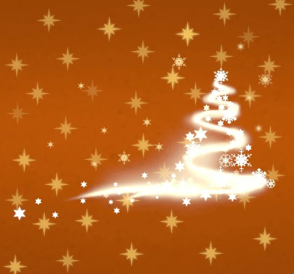 Vector Fondo Navidad Con Estrellas — Foto de Stock