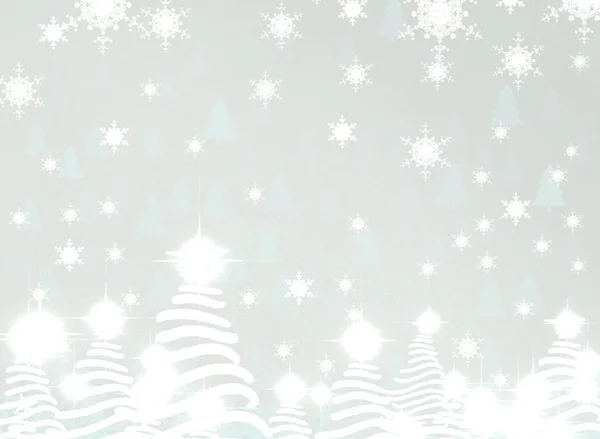 Abstract Christmas Background Snowflakes — Stock Photo, Image