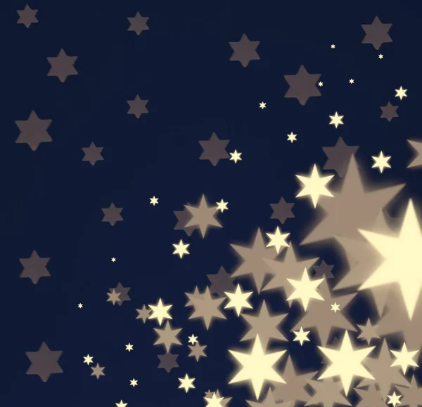 Background Flowers Stars — Stock Photo, Image