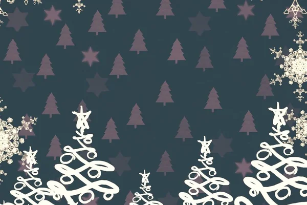 New Year Theme Background Winter Wallpaper — Stock Photo, Image