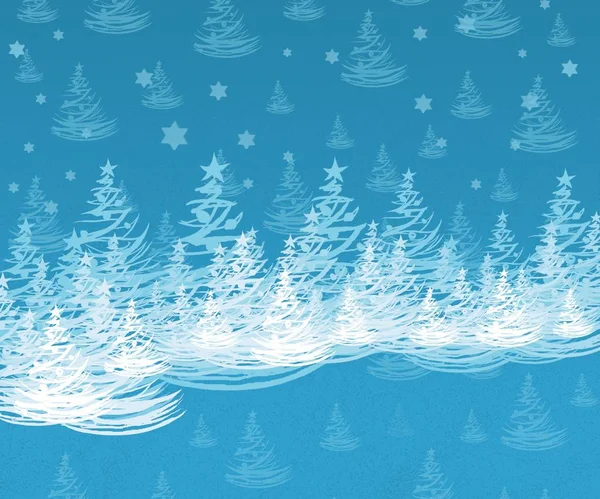 2Dイラスト 抽象的な雪片 クリスマスの時間のテクスチャ カラフルな背景 装飾的な紙カード画像 クリスマスイブの装飾 — ストック写真