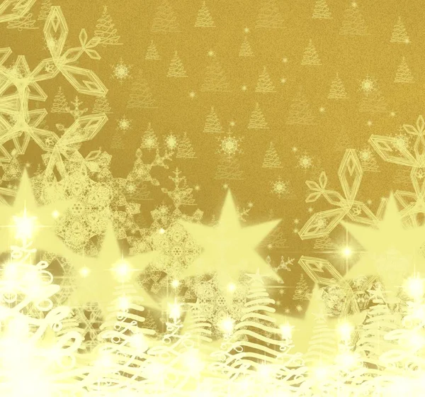 Abstract Christmas Background Snowflakes — Stock Photo, Image