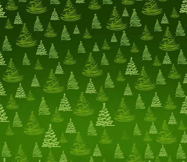 Vector Illustration Christmas Tree — Stock Photo, Image