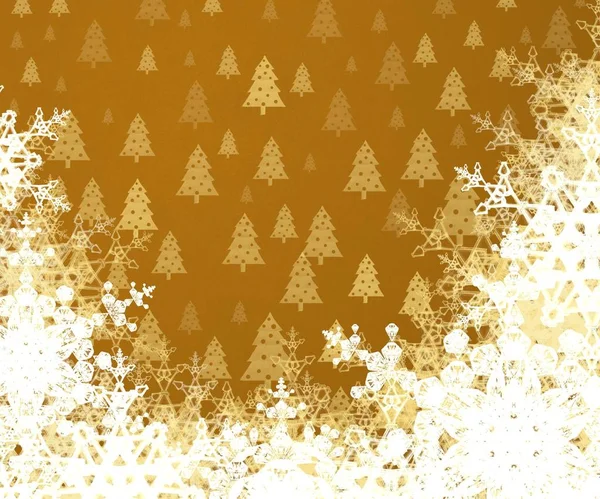 Abstract Seamless Background Snowflakes — Stock Photo, Image