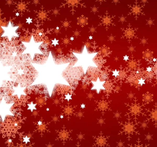 Fondo Abstracto Navidad Con Estrellas — Foto de Stock