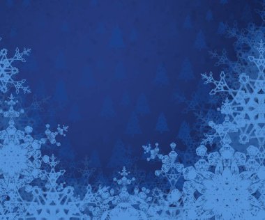 boşluk ile soyut mavi arka plan