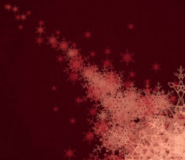 Abstract Seamless Background Snowflakes — Stock Photo, Image