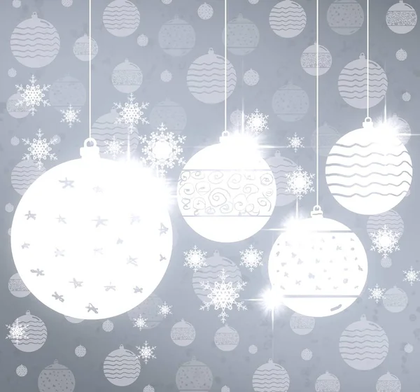 Background Christmas Balls — Stock Photo, Image